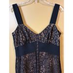 Ann Taylor  Loft Black Lace over Nude Lining Cocktail Dress - Size 8 Photo 3
