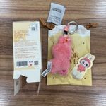 Pop Mart Labubu Pin for Love Heart Secret Plush Pendant – Rare Open Box Pink Photo 1