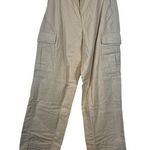 Uniqlo  Khaki Tan Cargo Pants Size Medium EUC R-10 Photo 0