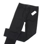 J Brand NWT Alana in Vanity Black High Rise Crop Skinny Stretch Jeans 28 Photo 4