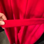 Adrianna Papell Elegant Red Belted pant suit. Great condition. Photo 5