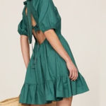 Peter Som Ruffled Puff Sleeve Mini Dress Sz 6 Photo 0