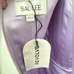 NWT Sau Lee Brandi Long Gown Women’s Dress in Pale Lavender Size 2 flaw Purple Photo 5