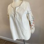 Madewell  | Embroidered Popover Peasant Blouse Photo 1