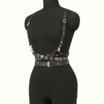 Goth Gothic Punk Grunge Alternative Bondage Harness Black Photo 5