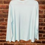 Columbia Aqua Blue Long Sleeve Graphic Omni-Shade Top Women's Size 2X Photo 6