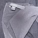 Guess Black Beaded Iridescent Blue/Green Skater Dress Size Small Photo 3