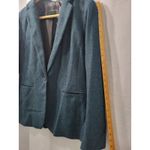 Banana Republic  Blazer Women Blue Wool Blend Twill Suit Jacket Size 8 Photo 8