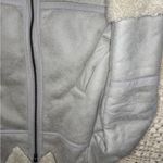 ASOS Women's Cream Shearling Jacket Photo 5