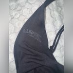 Lira Low Cut Deep V Plunge Romper Black Size M Photo 6