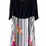 IGIGI Morgan Floral Print Dress Black Size 18/20 Plus Photo 0