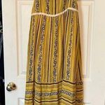 easel  yellow large maxi dress Photo 0