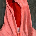 Under Armour  Bright Coral Hoodie with Blue Logo Photo 3