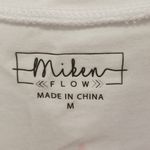 💕MIKEN FLOW💕 Graphic Tank Top Red Wine & Blue Medium M NWT Photo 2