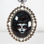Handmade Enchanted Gothic Charm Collection Evil Doll Charm Necklace Limited Edition Photo 1