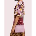 Kate Spade  Polly Small Convertible Crossbody Blush Pink Leather Handbag Chain Photo 1