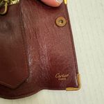 Cartier Paris Vintage Burgundy Leather 6-Hook Key Holder Photo 6