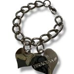 Vintage Y2K Braciano Purse Bag Tropical Floral Beaded Bamboo Handles Green Pink Photo 10