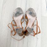 J.Crew  Stella Leather‎ Strappy Heeled Sandal Brown Womens Size 11 Photo 6