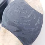 Taryn Rose Black Patent Wedge Sandals Photo 4