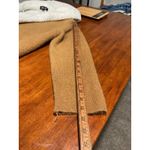 Women’s Fleece Jacket Large Sweater Knit Coat‎ Throw Beige Tan White Brown Photo 5