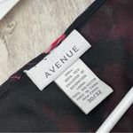 Avenue Vintage Silk Tunic floral flowy bell dress womens Black Red size 30/32 feminine Photo 1