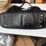 Cole Haan  Genevieve Weave Black Woven Leather Shoulder Bag Classic Photo 12