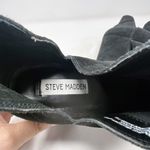 Steve Madden [] Rookie Black Suede Cut-Out Side Split Shaft Ankle Boots Size 10 Photo 10