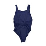 ANDIE Swim Womens Montauk Bathing Suit One Piece Swimsuit Navy Blue Large L Photo 4