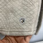 Kuhl  Women's Athena Pullover medium Cowl Neck Waffle Knit Sweatshirt merino wool Photo 2