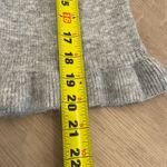 CeCe  Gray Button-Down Ruffle Hem Top Photo 7