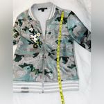 Boston Proper  Sequined Jacket Full Zip Up Photo 7