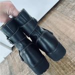 Milwaukee Motorcycle Women's Delusion MVB237 black leather boots size 9.5 Photo 2