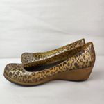 Crocs  Women's Shoes Carlisa Animal Print Wedges Size 6 Photo 4