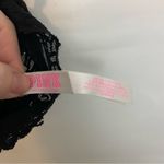 PINK - Victoria's Secret Victoria’s Secret PINK strappy lace black floral bralette bra Photo 3