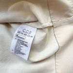 COS Bow Sleeve Ties Accent Long Sleeve Top Beige Taupe Womens Sz 6 Photo 9