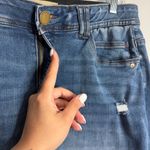 Democracy  Ab Solution Straight Leg Jean Distressed Size 12 Stretch Casual Comfy Photo 6