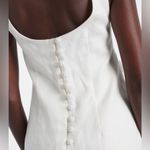 Farm Rio Off-White Sleeveless Euroflax Premium Linen Mini Dress,SZ XXSmall, $290 Photo 11
