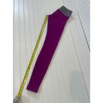 Lululemon Wunder Under Reversible Leggings Black Regal Plum Miss Mosaic Size 4 Photo 4
