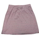 Le lis Red Black Houndstooth A-Line Skirt Womens XXL Academia Prep Photo 1