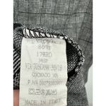 Victoria R Top Women SIZE M Black Plaid Short Sleeve Keyhole Tie Back Clueless Size M Photo 5