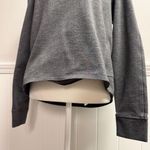 Lululemon On-Track Crew Pullover Sweatshirt Heathered Black Gray 10 Photo 7
