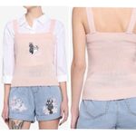 Her Universe Studio Ghibli Kiki's Delivery Service Jiji & Lily Girls Knit Cami, pink, L Photo 1