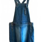 Vintage Starwear Jeans Overalls Skirt Medium Denim Dress Y2K Fashion Blue Photo 1