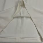 Calvin Klein Elegant Winter White Cream Draped Cowl Neck Sheath Dress Size 14 Photo 7