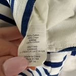 J.Crew White/Blue Striped The Pencil Skirt Women's 4 Photo 4