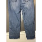 Standards & Practices Jeans Womens 32 Light Blue Cropped Raw Hem Side Snap Size undefined Photo 5