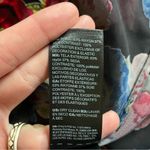 White House | Black Market  Silk Velvet Burnout Sheer Chiffon Puff Sleeve Blouse XS Photo 4