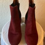 Coach : Wine Tia Suede Ankle (FG2911) Bootie Slip On Boots- 9- wear Photo 4