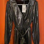 Yoins  Shimmering Black Dress Photo 0